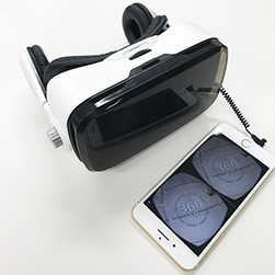 簡易型VRグラスとスマートデバイス
